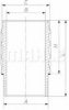 MAHLE ORIGINAL 061 WN 27 Cylinder Sleeve